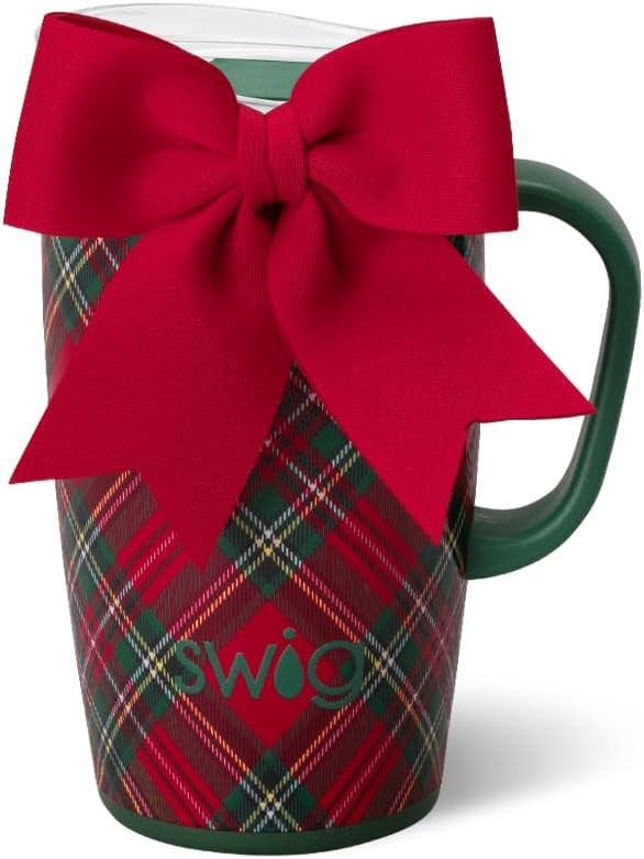 Swig Life 18oz Travel Mug, Insulated Tumbler with Handle and Lid, Travel Coffee Mug, Cup Holder F... | Amazon (US)