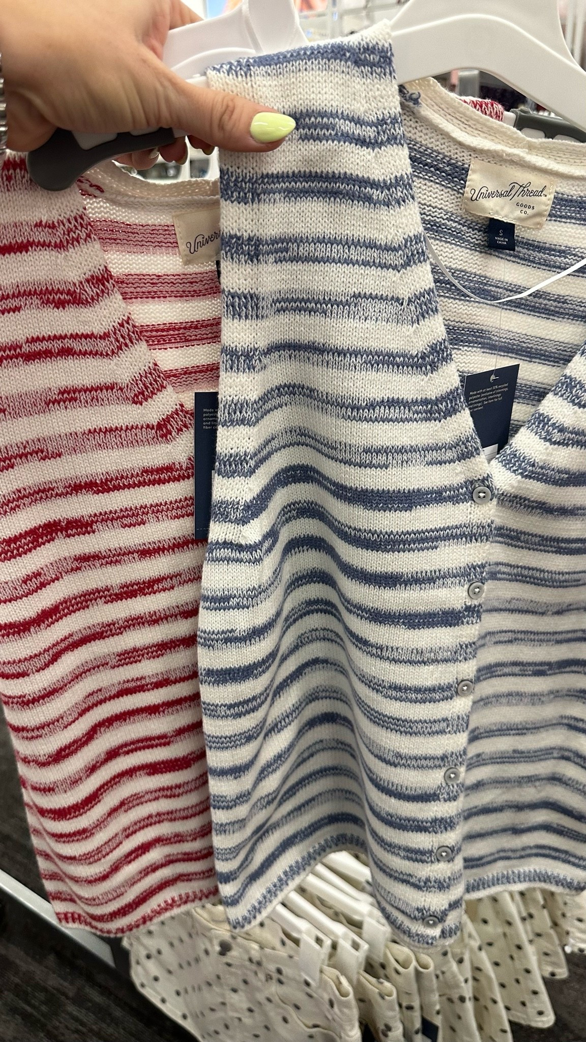 Striped tanks, sleeveless sweaters, target style

#LTKootd #LTKdayinmylife #LTKgrwm