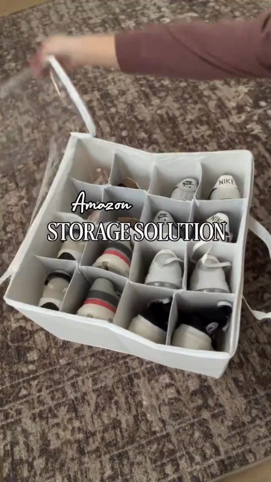 I finally found a shoe storage solution that actually works 🙌
These keep pairs together, visible, and off the floor — no more digging or messy closets. I use them for everyday sneakers and even sandals, and they tuck away so cleanly. Simple, affordable, and such a space saver. Love this find from @spaceaid
@amazon

#LTKHome #LTKSaleAlert #LTKU
