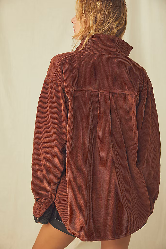 Cord Buttondown Shirt | Free People (Global - UK&FR Excluded)