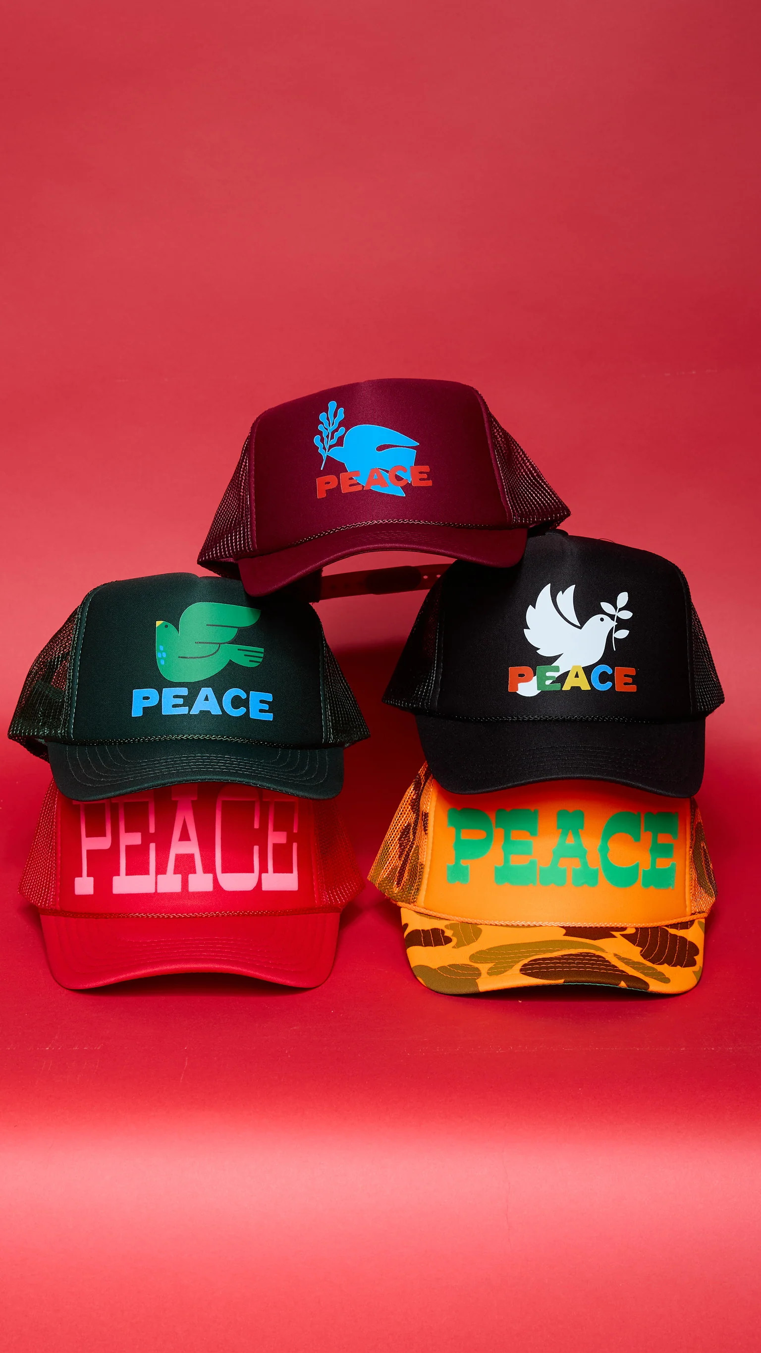 Dove & Peace Trucker | Ascot + Hart