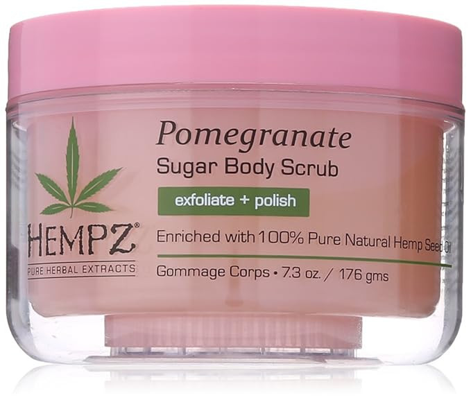 Supre Hempz Sugar Scrub Pomegranate 7 oz | Amazon (US)