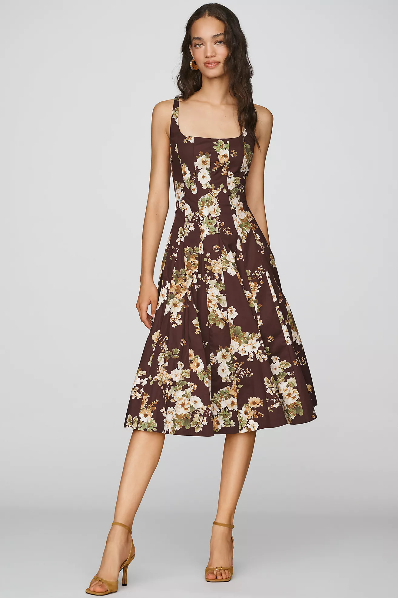 Tarryn Fit & Flare Midi Dress | Anthropologie (US)