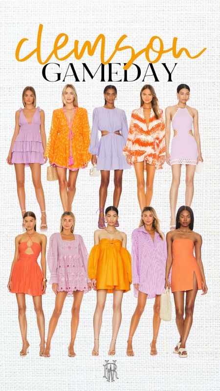 Clemson game day dresses purple and organs game day dresses 

#LTKstyletip #LTKunder50 #LTKsalealert