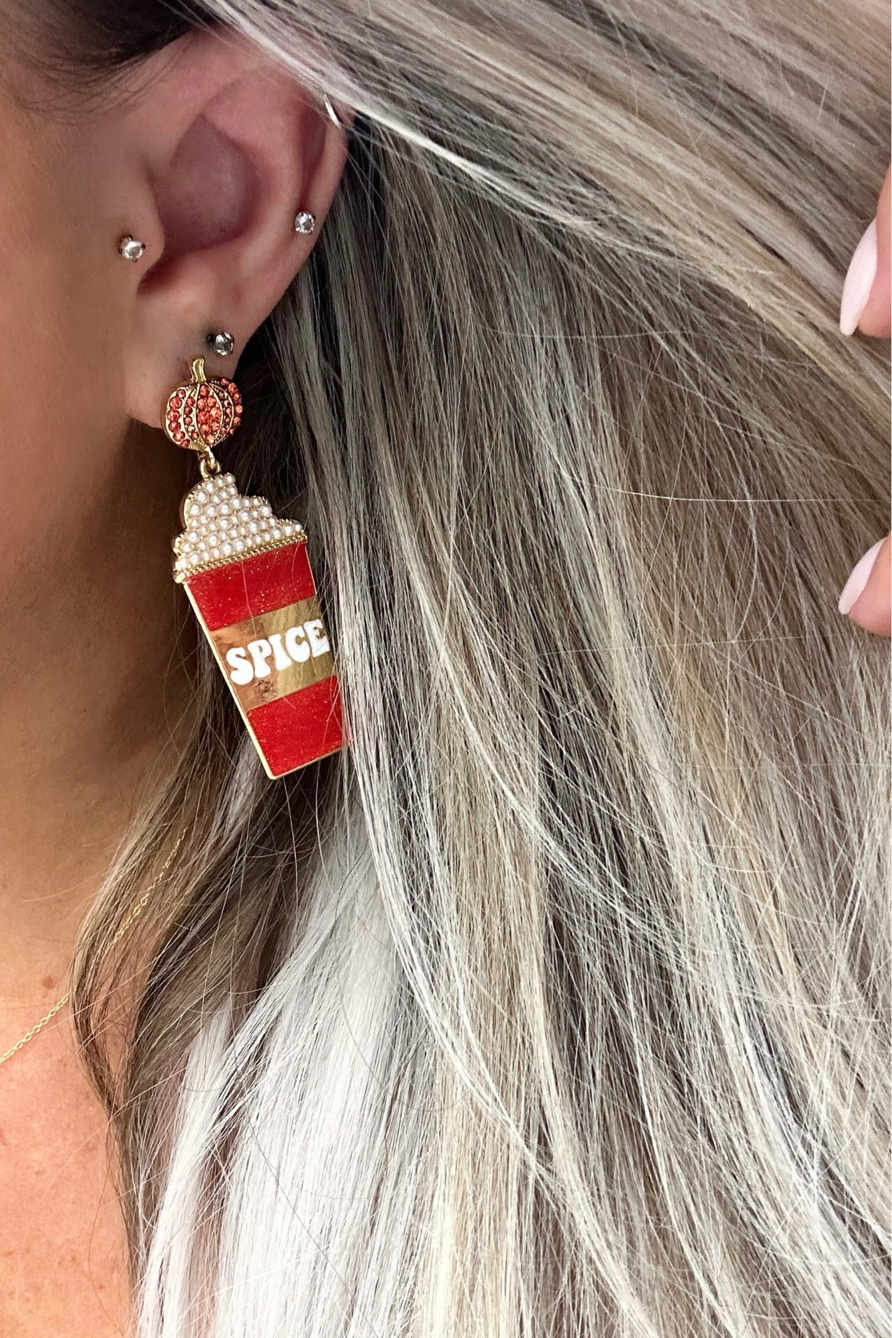 It might me 90°, but I’m rocking my pumpkin spice earrings and I’m decorated for fall!! 

#LTKunder50 #LTKSeasonal #LTKstyletip