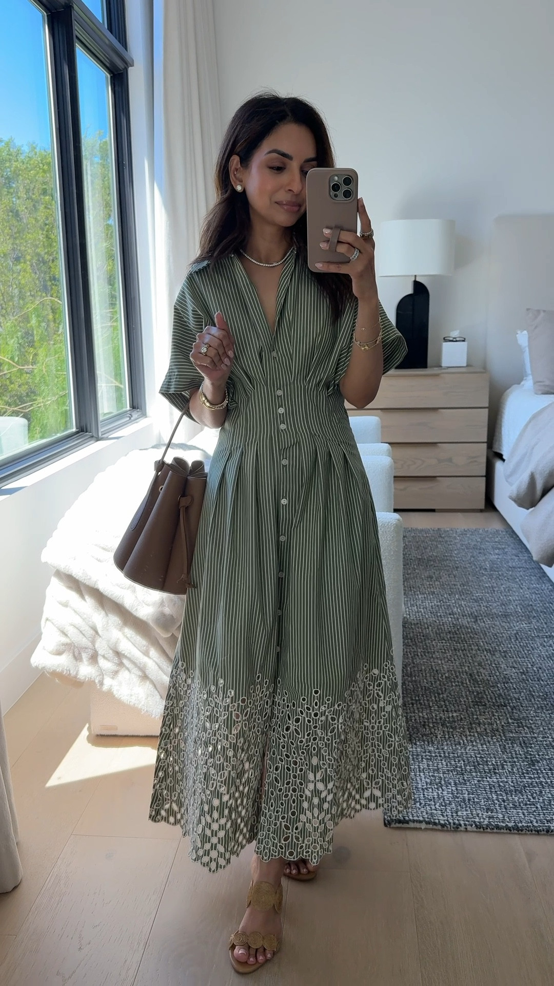 This @Anthropologie  dress is the perfect graduation guest dress option! So elegant and luxe. I’m wearing size XXS Petite in the color green stripe 💚

#LTKootd #LTKPetite #LTKSeasonal