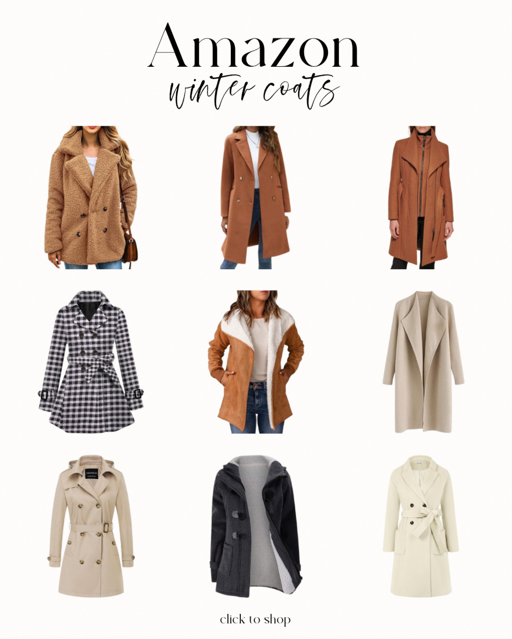Stay warm this winter with this selection of Amazon coats 🧥

#LTKfindsunder100 #LTKHoliday #LTKstyletip