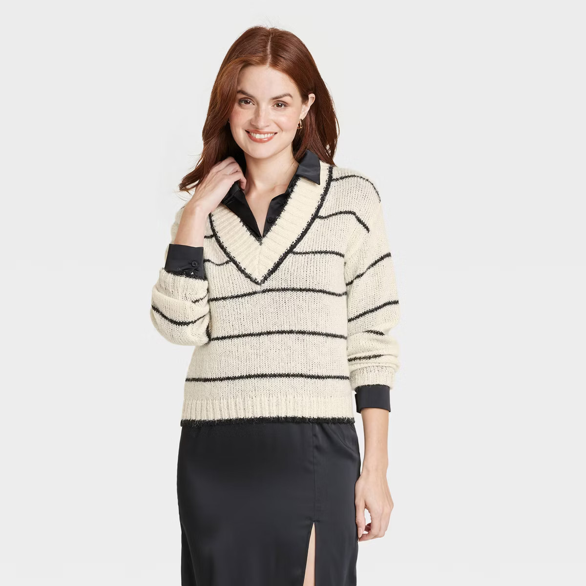 Women's V-Neck Pullover Sweater - A New Day™ | Target