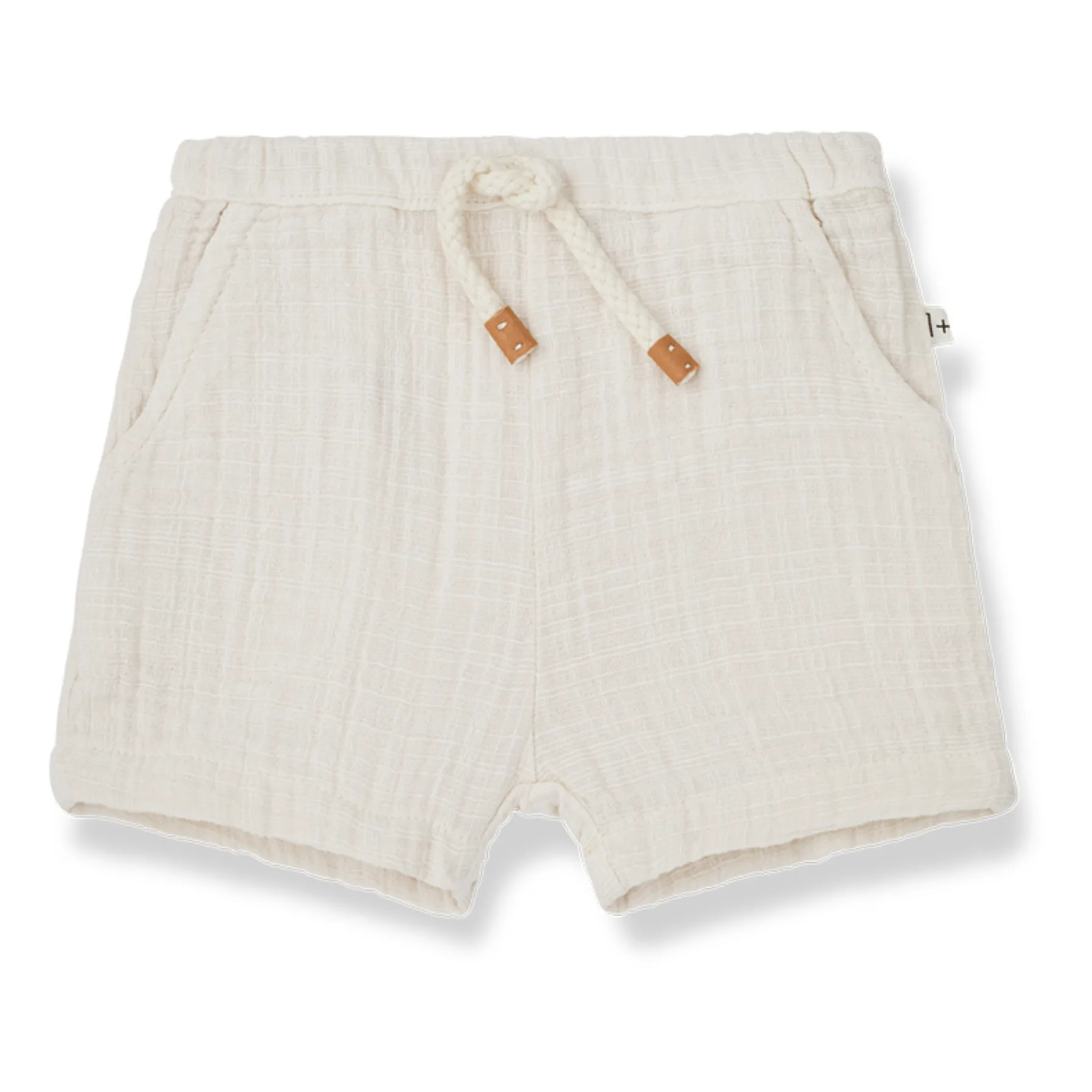 1+ in the family Bermuda en Mousseline Angel | Ecru | Smallable