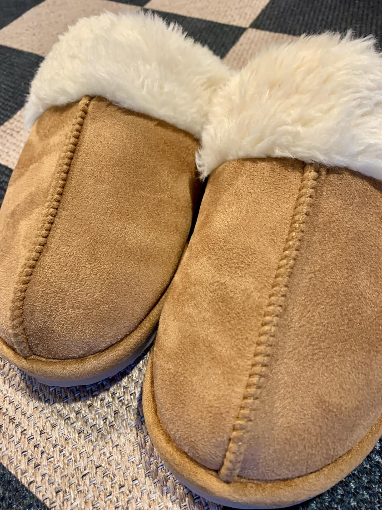 Litfun Women's Fuzzy Memory Foam Slippers Fluffy Winter House Shoes Indoor and Outdoor | Amazon (US)