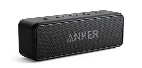 Anker Soundcore 2 Portable Bluetooth Speaker with Stereo Sound, Bluetooth 5, Bassup, IPX7 Waterproof, 24-Hour Playtime, Wireless, Speaker for Home, Outdoors, Travel | Amazon (US)