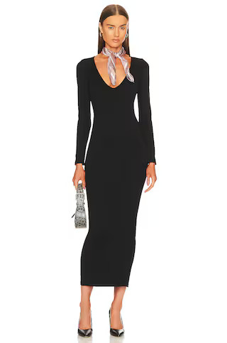L'Academie Deena Maxi Dress in Black from Revolve.com | Revolve Clothing (Global)