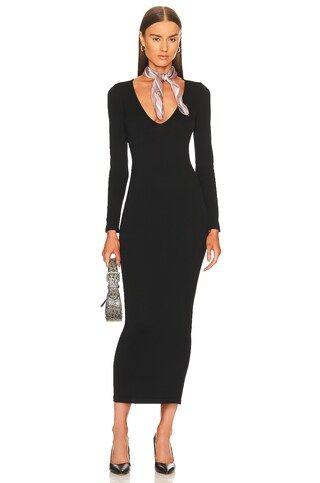 L'Academie Deena Maxi Dress in Black from Revolve.com | Revolve Clothing (Global)