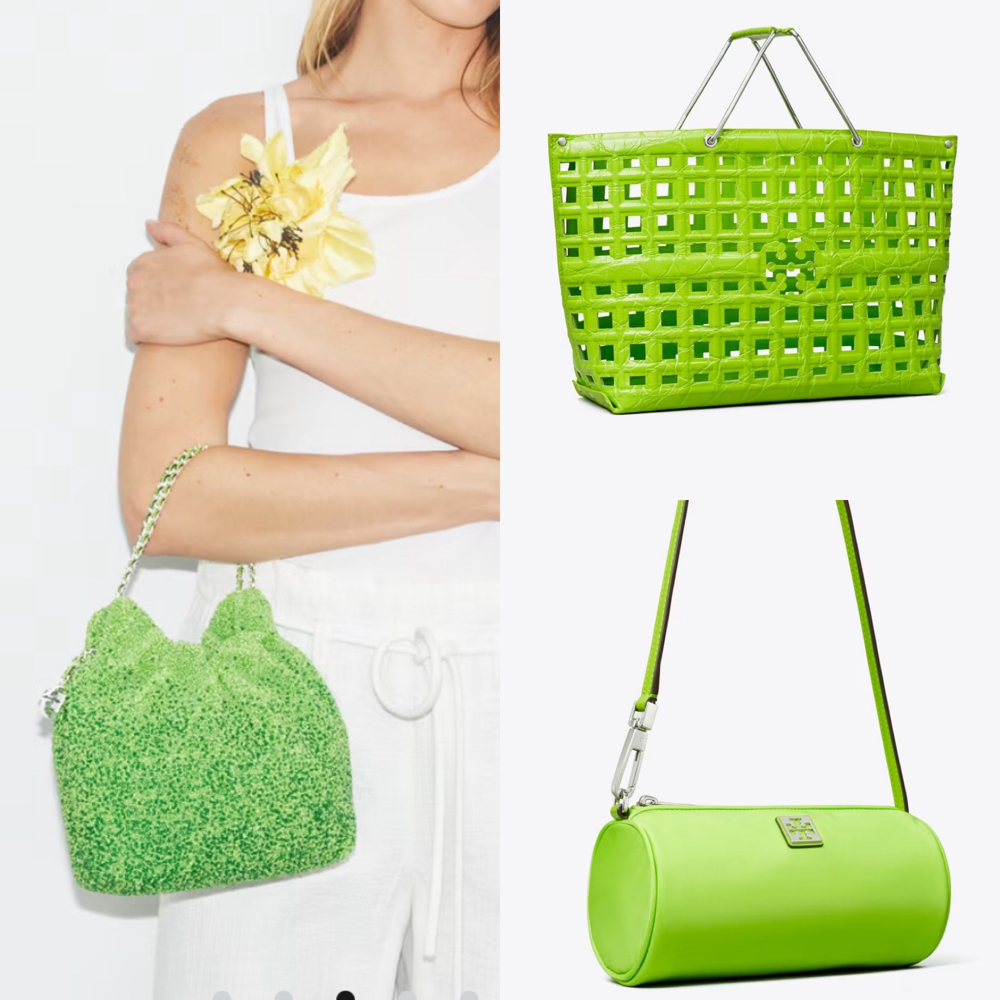 Pretty in green. 

#LTKSeasonal #LTKItBag #LTKTravel