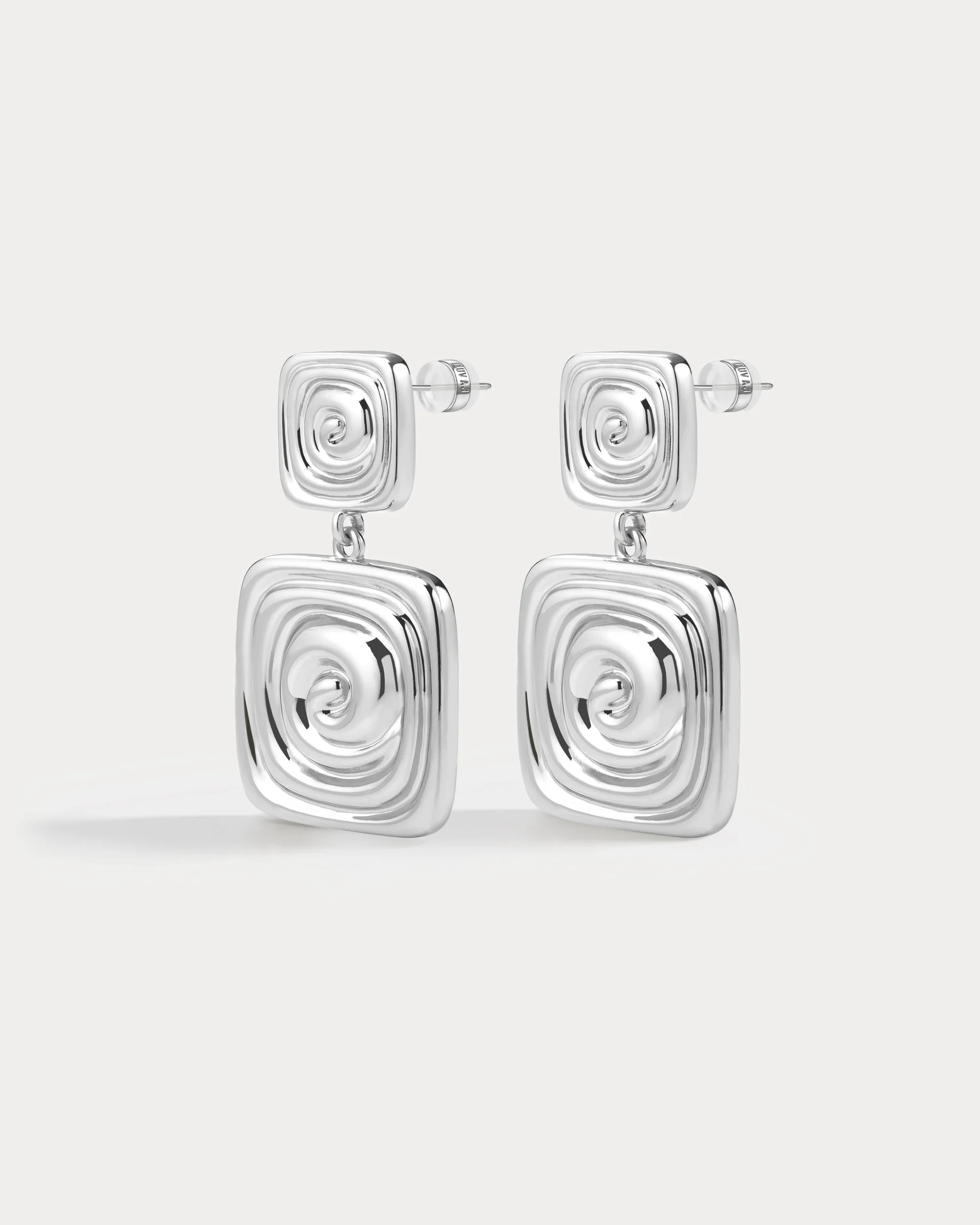 The Seychelles Statement Earrings- Silver | Luv Aj Inc.