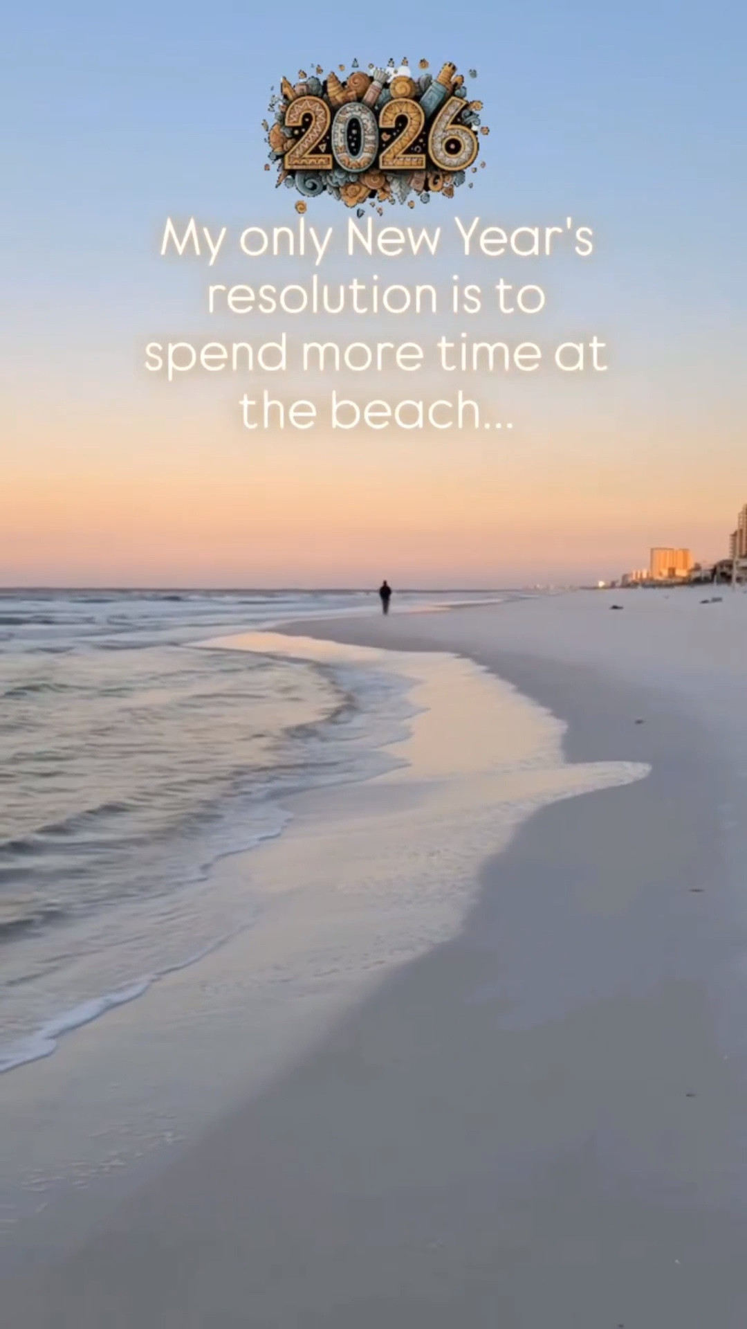 My only resolution is to spend more time at the beach in 2026.
#happynewyear #newyear #newyearsresolution 
#Beach #travel

#LTKselfcare #LTKdayinmylife #LTKTravel