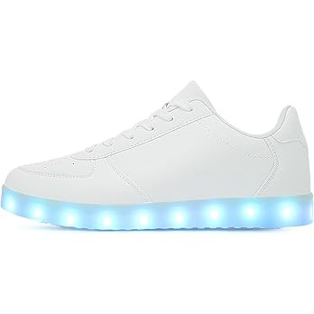 Unisex LED Shoes - Fashion Light Up Sneakers, Breathable USB Charging Glowing Luminous LED Shoes ... | Amazon (US)