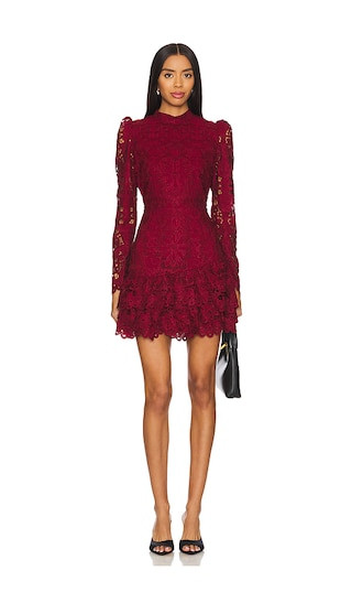 Robyn Dress in Burgundy | Revolve Clothing (Global)