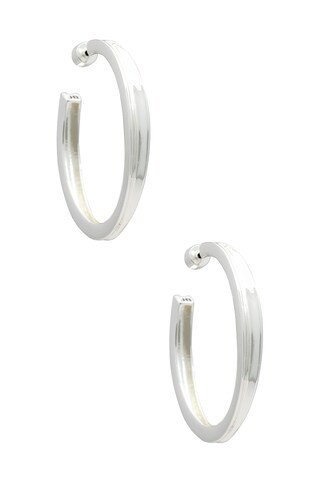 Slim Doune Hoops
                    
                    Jenny Bird | Revolve Clothing (Global)