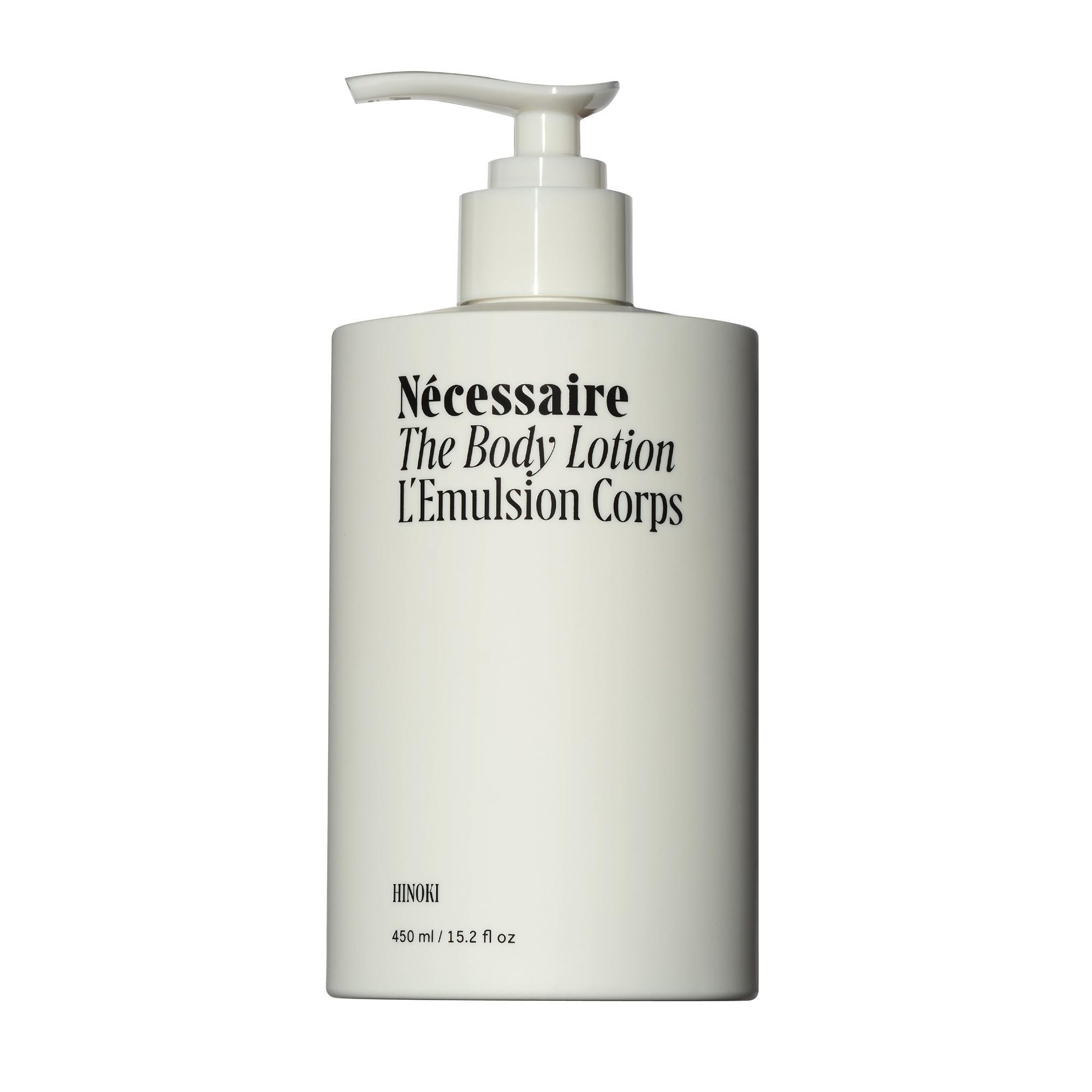 Nécessaire The Body Lotion with Pump. Hinoki. Multi-Peptide Firming Lotion to Moisturize, Firm, ... | Amazon (US)