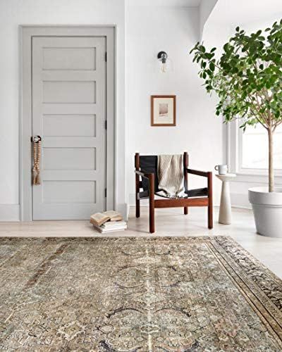 Loloi II Layla Collection Area Rug, 9'-0" x 12'-0", OLIVE/CHARCOAL | Amazon (US)