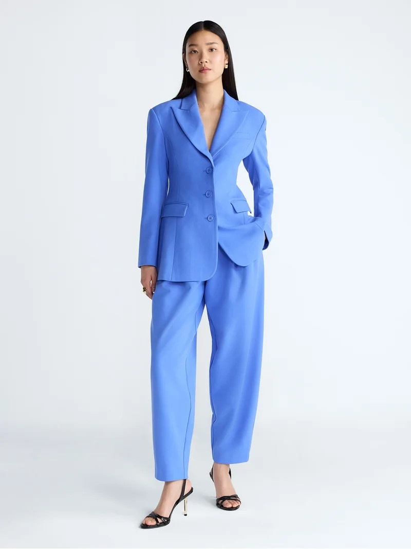 Devil Wears Prada Scoop Collection Women's and Women’s Plus Single Breasted Blazer, Sizes XS-4X | Walmart (US)