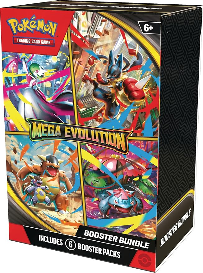 Pokémon TCG: Mega Evolution Booster Bundle | Amazon (US)