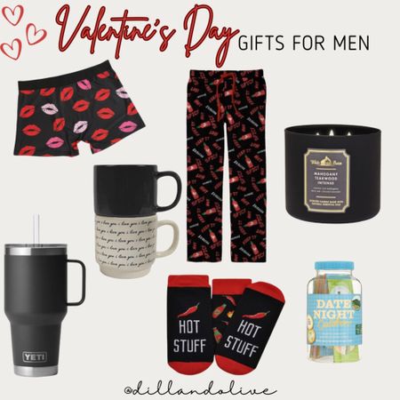 Valentine’s Day Gifts for Men | Gifts for Him | Sweetheart Gift | Vday Gifts for Husband | Vday Gift for Boyfriend 

#LTKGiftGuide #LTKmens #LTKMostLoved