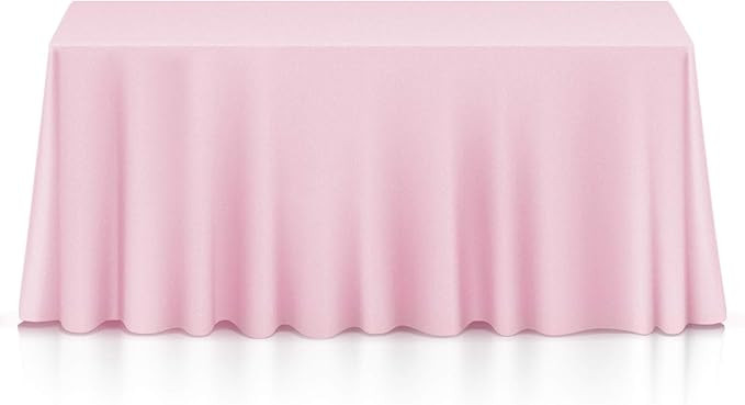 Lann's Linens - 90" x 132" Premium Tablecloth for Wedding/Banquet/Restaurant - Rectangular Polyes... | Amazon (US)