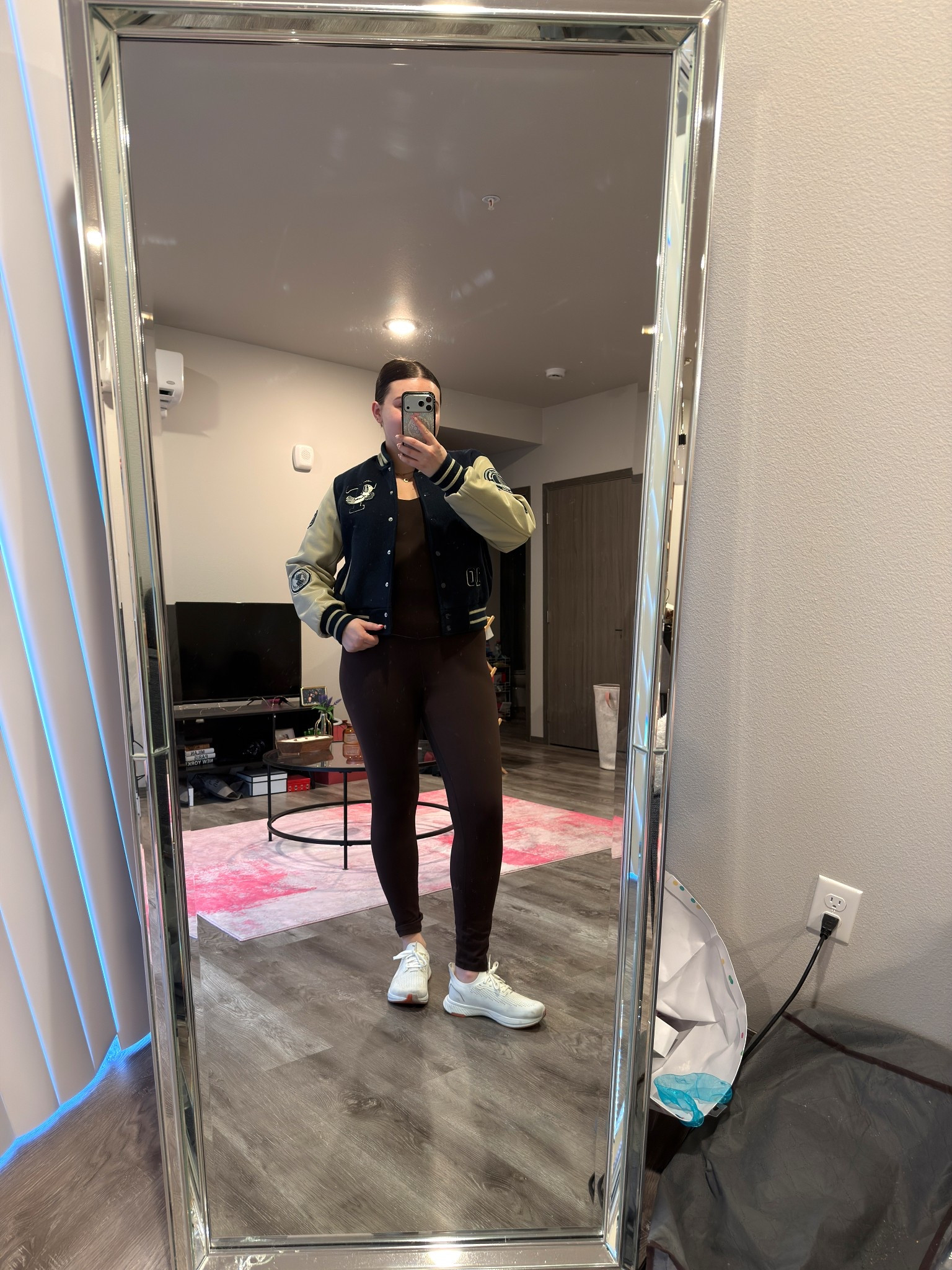 Comfy activewear for the gym! Wore this for a hiit workout and weights 💪🏻💪🏻

I’m wearing a L workout set, XL jacket and size 9 sneakers 

#LTKMidsize #LTKfitnessgoals #LTKootd