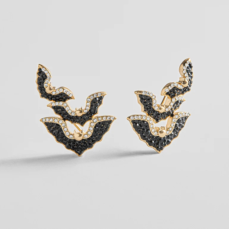 Flight Risk Bat Crawler Earrings | BaubleBar