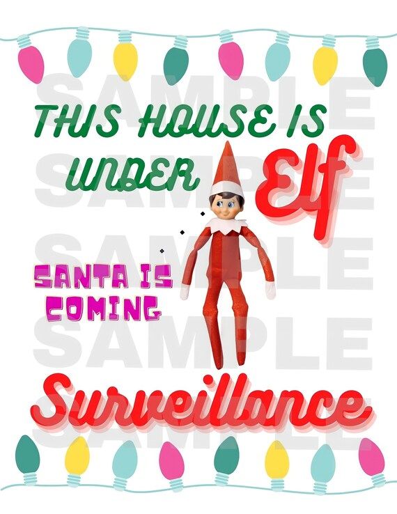 Elf Surveillance & Elf Cam | Etsy | Etsy (US)