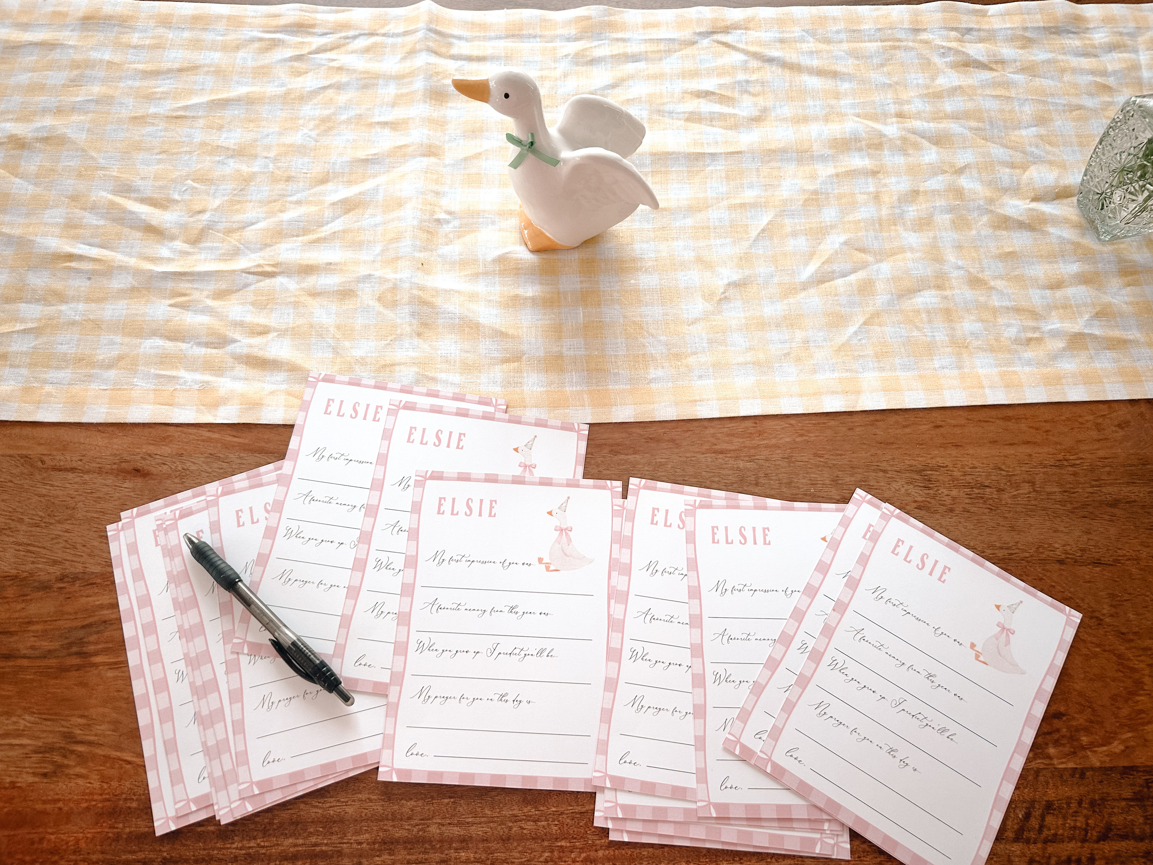 Silly goose birthday party! For my girls first birthday, I had every guest wrote cards about what they thought of her and their prayers and hopes for her future 🥹 cue the sappy mom tears!!

#LTKParties #LTKBaby #LTKFamily