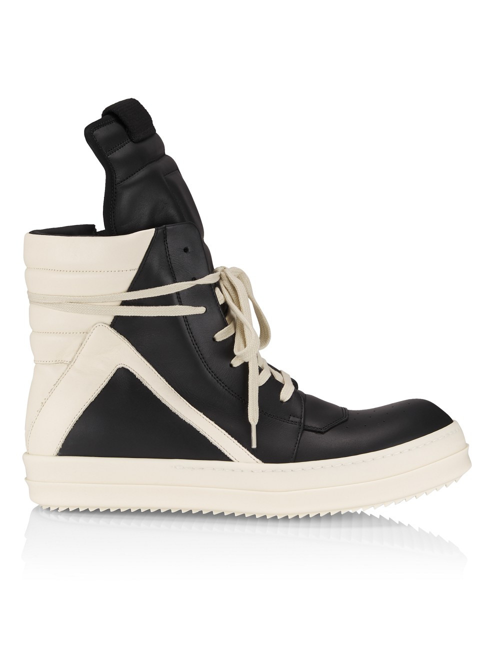 Men's Geobasket Leather High-Top Sneakers - Black Milk - Size 12 | Saks Fifth Avenue