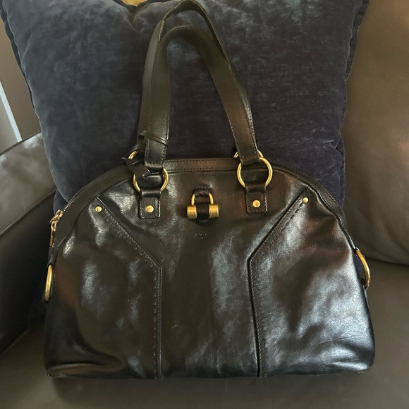 YSL Muse Bag Black - excellent condition! | Poshmark