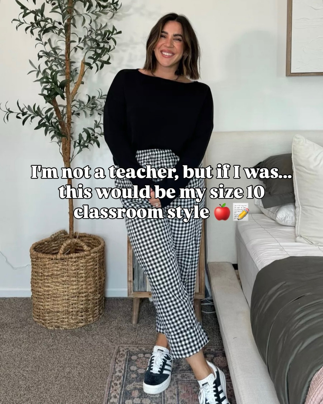 I'm not a teacher but if I was here's what I'd wear in the classroom, size 10 midsize edition! Spanx code is NINAXSPANX 

Linking similar if sold out!