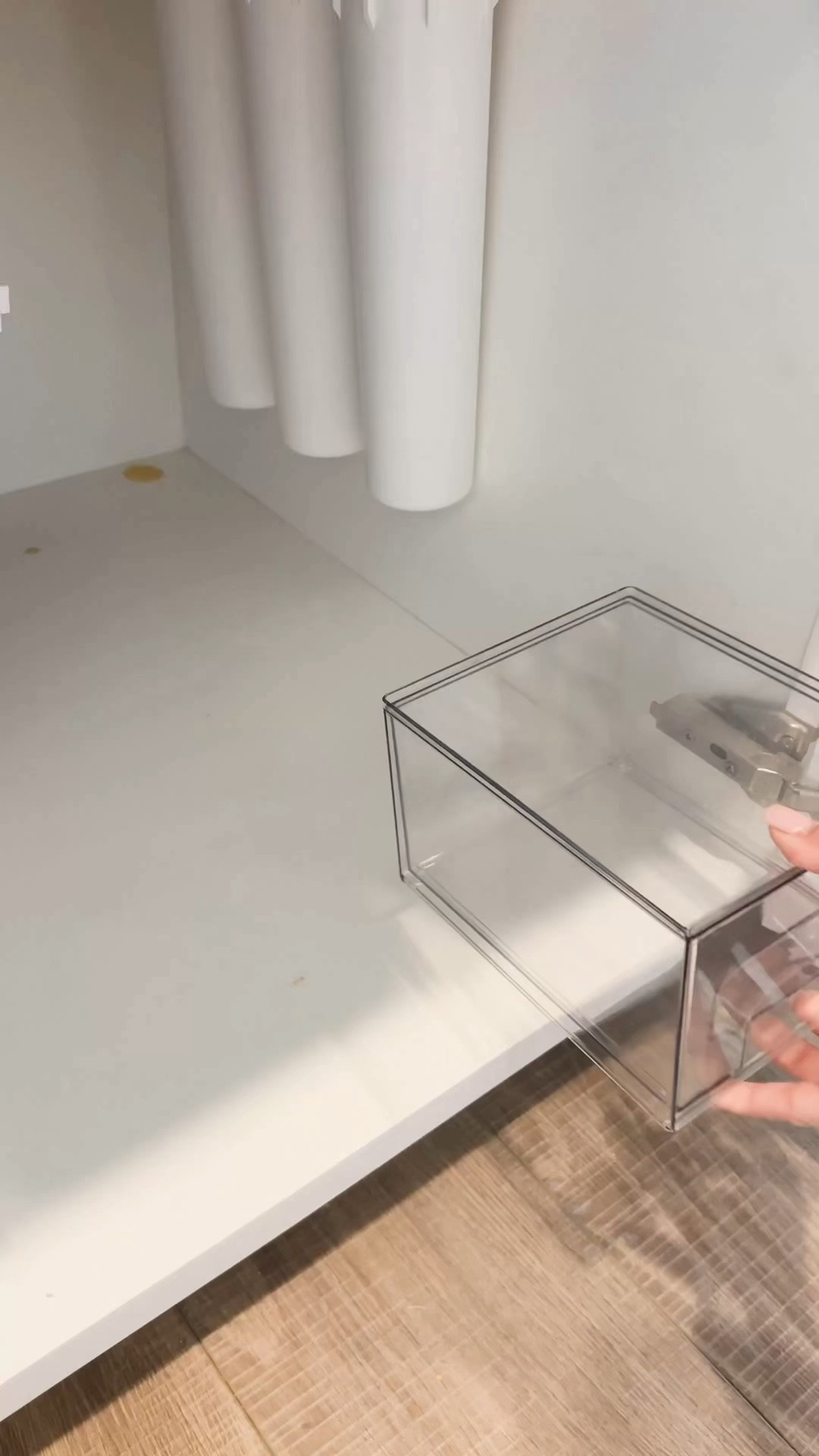 When you finally find the under-the-counter storage bins that make your cabinets go from chaos to calm. Small changes, BIG satisfaction! 🧺✨

Organizing, storage , target, holiday, decor, home, seasonal, table, shelves, ceramic, office, living room , new year, 

#LTKSaleAlert #LTKHome #LTKHoliday