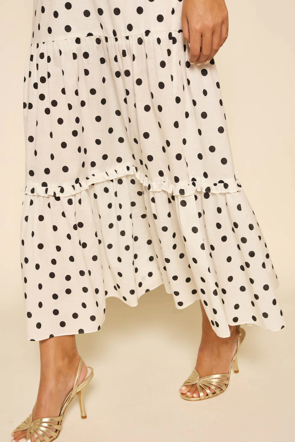 Eleanor - Bohemia Spot Ivory | Rixo