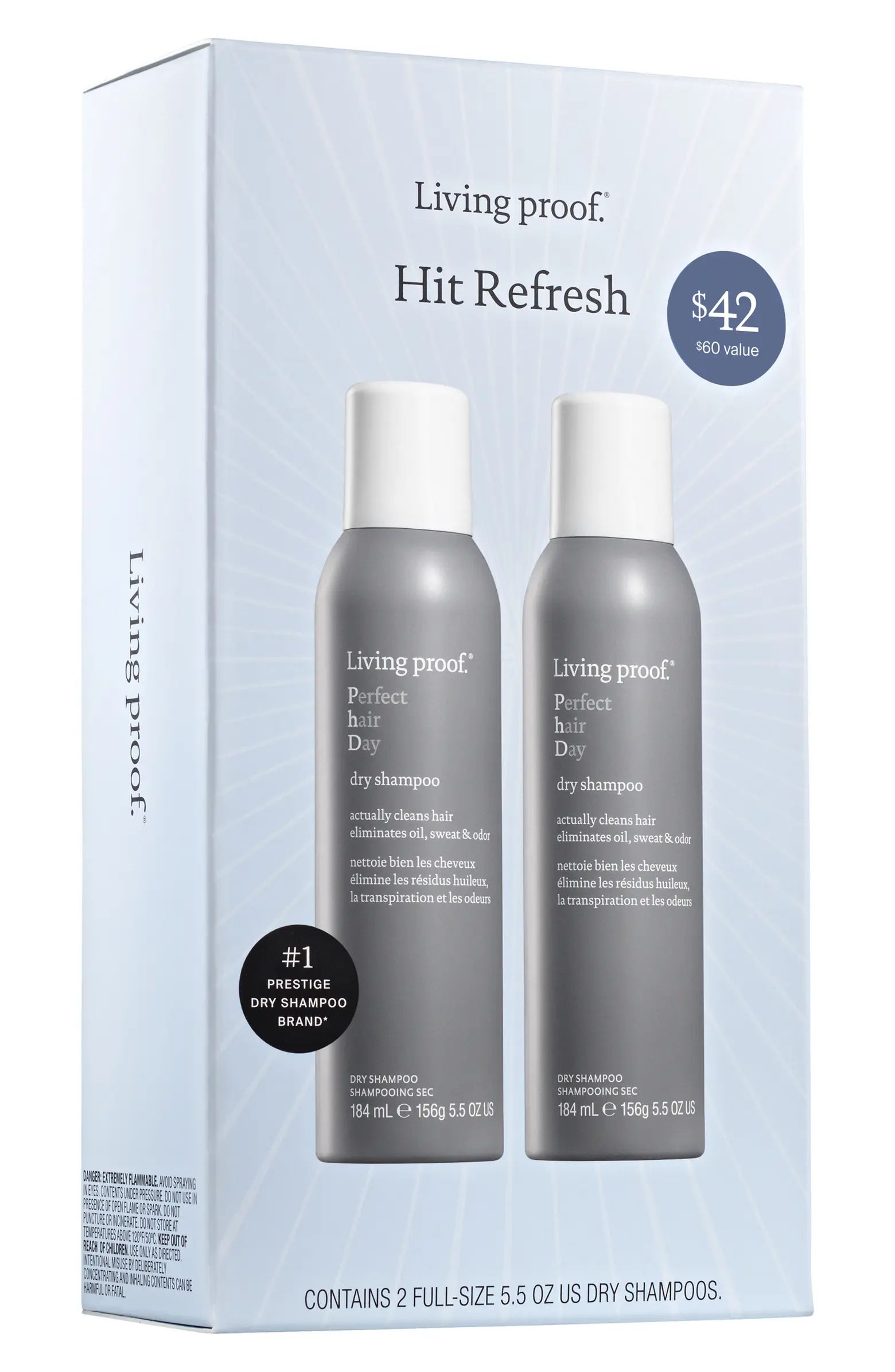 Living proof® Perfect hair Day™ Dry Shampoo Duo USD $60 Value | Nordstrom | Nordstrom