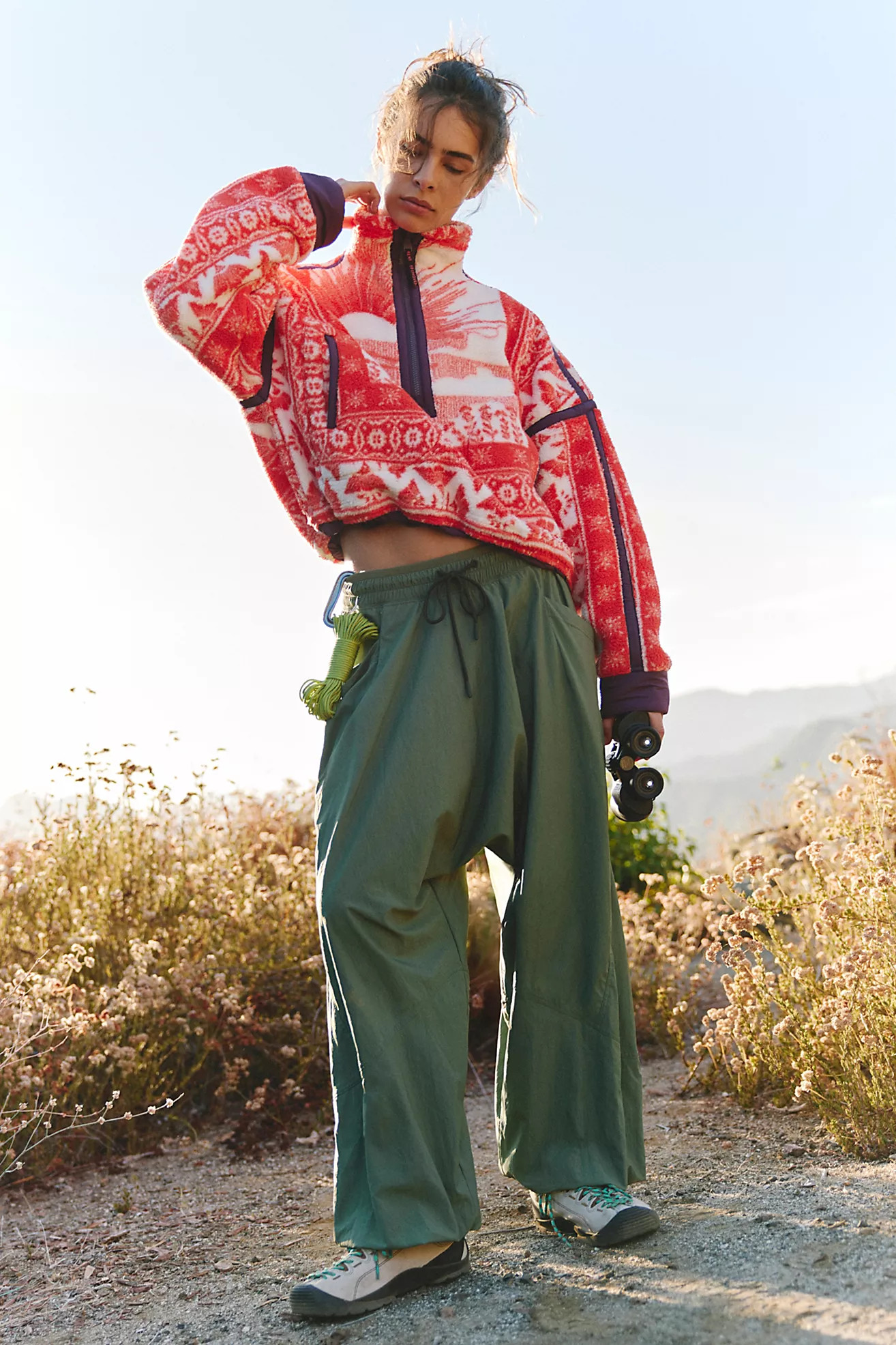 Mountain High Printed Half Zip Fleece | Free People (Global - UK&FR Excluded)