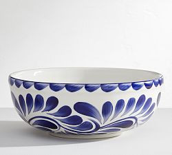Puebla Porcelain Pasta Bowls - Set of 4 | Pottery Barn (US)