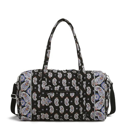 Vera Bradley Cotton Large Travel Duffel Bag, Twilight Vines | Amazon (US)