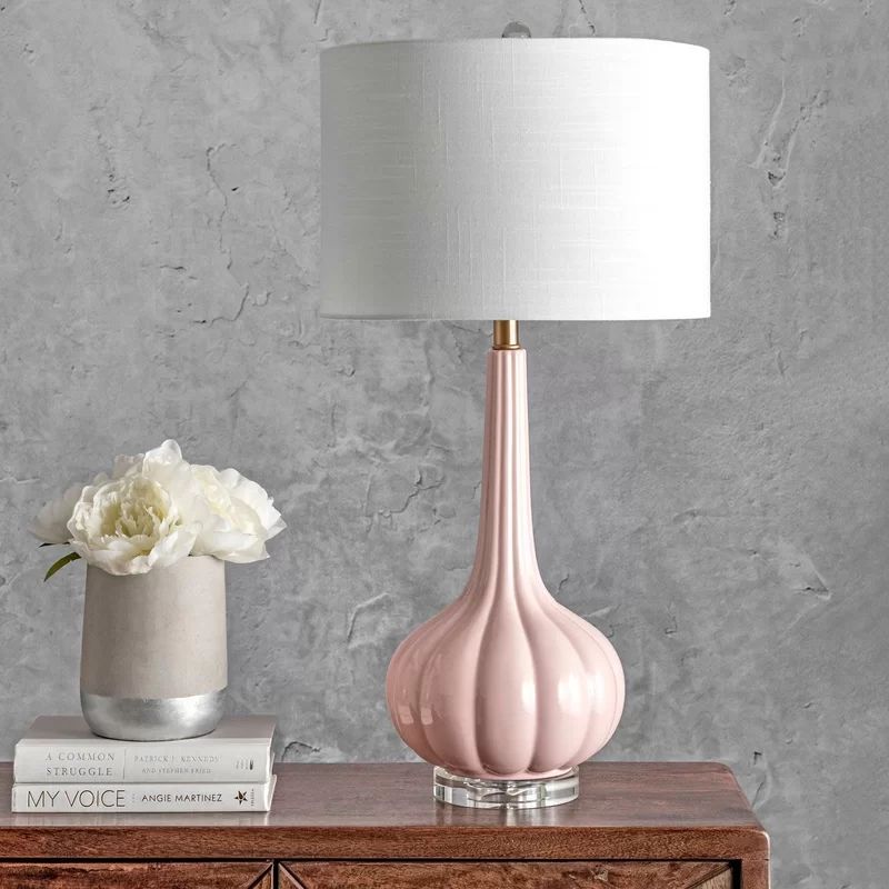 Notte 29" Pink Table Lamp | Wayfair Professional