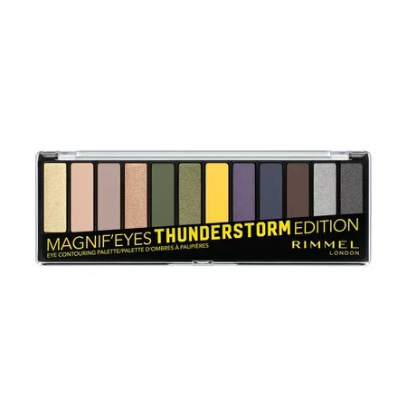 Rimmel London Magnif'eyes Eyeshadow Palette, Thunderstorm, 0.5 oz | Walmart (US)