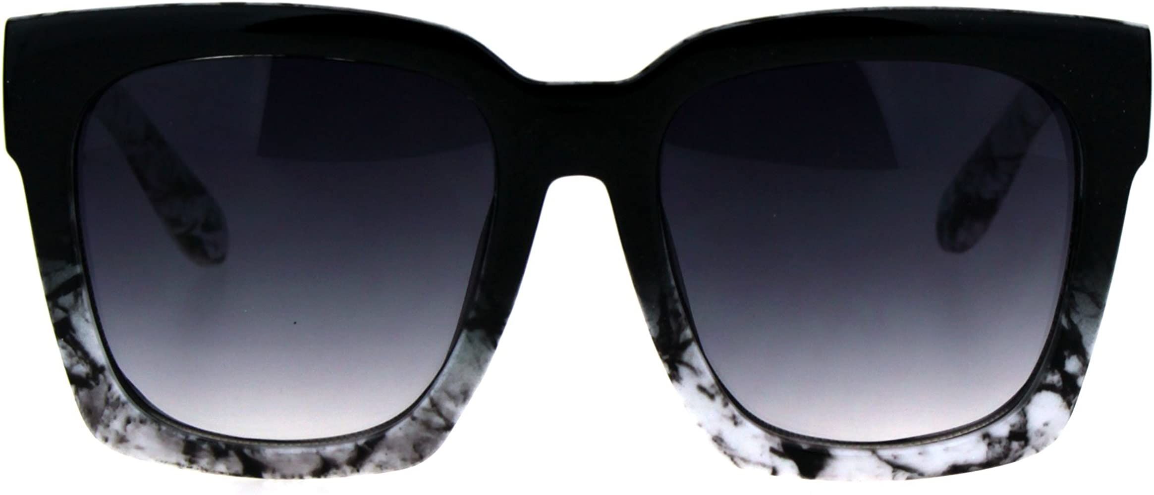 SUPER Oversized Square Sunglasses Womens Modern Hipster Fashion Shades | Amazon (US)