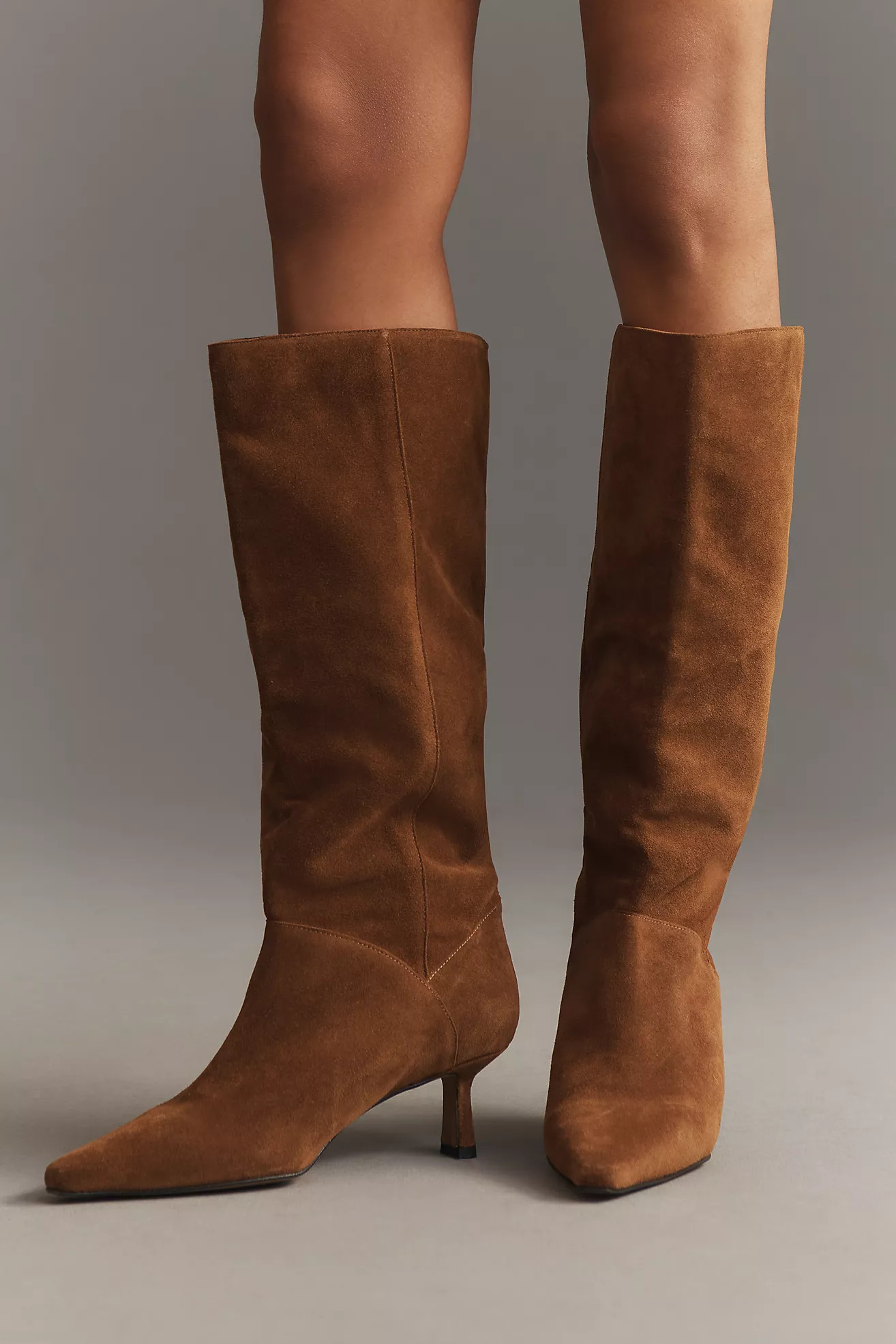 By Anthropologie Knee-High Pointed-Toe Boots | Anthropologie (US)