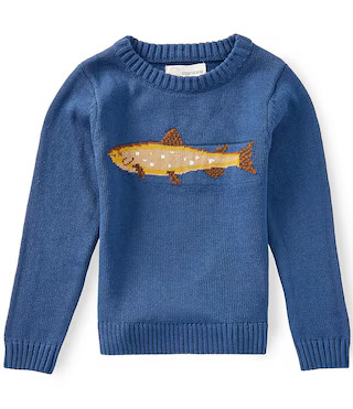 Adventurewear 360 Little Boys Fish Sweater -  6 | Dillard's