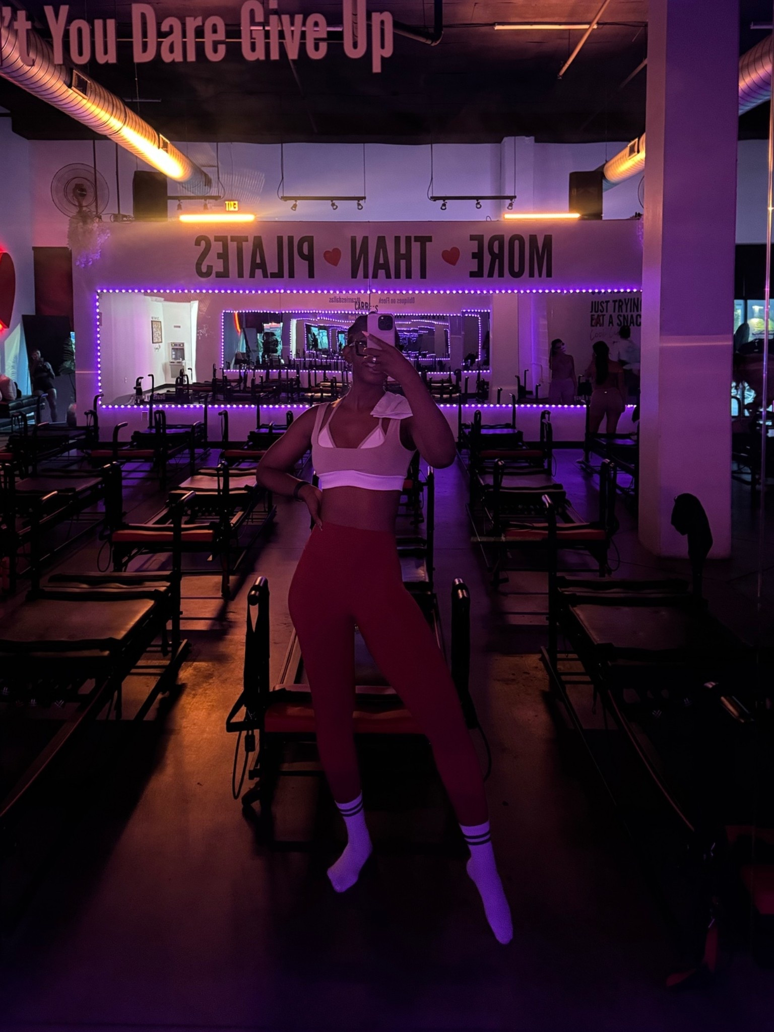 I’ve fallen off hardddd the last month with travel, but easing my way back in it!

Pilates outfit set active workout outfit gym

#LTKselfcare #LTKActive #LTKTall