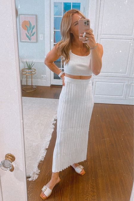 White dress, white skirt, white two piece set, 4th of July ootd, summer ootd, summer look, beach look 

#LTKtravel #LTKSeasonal #LTKunder100