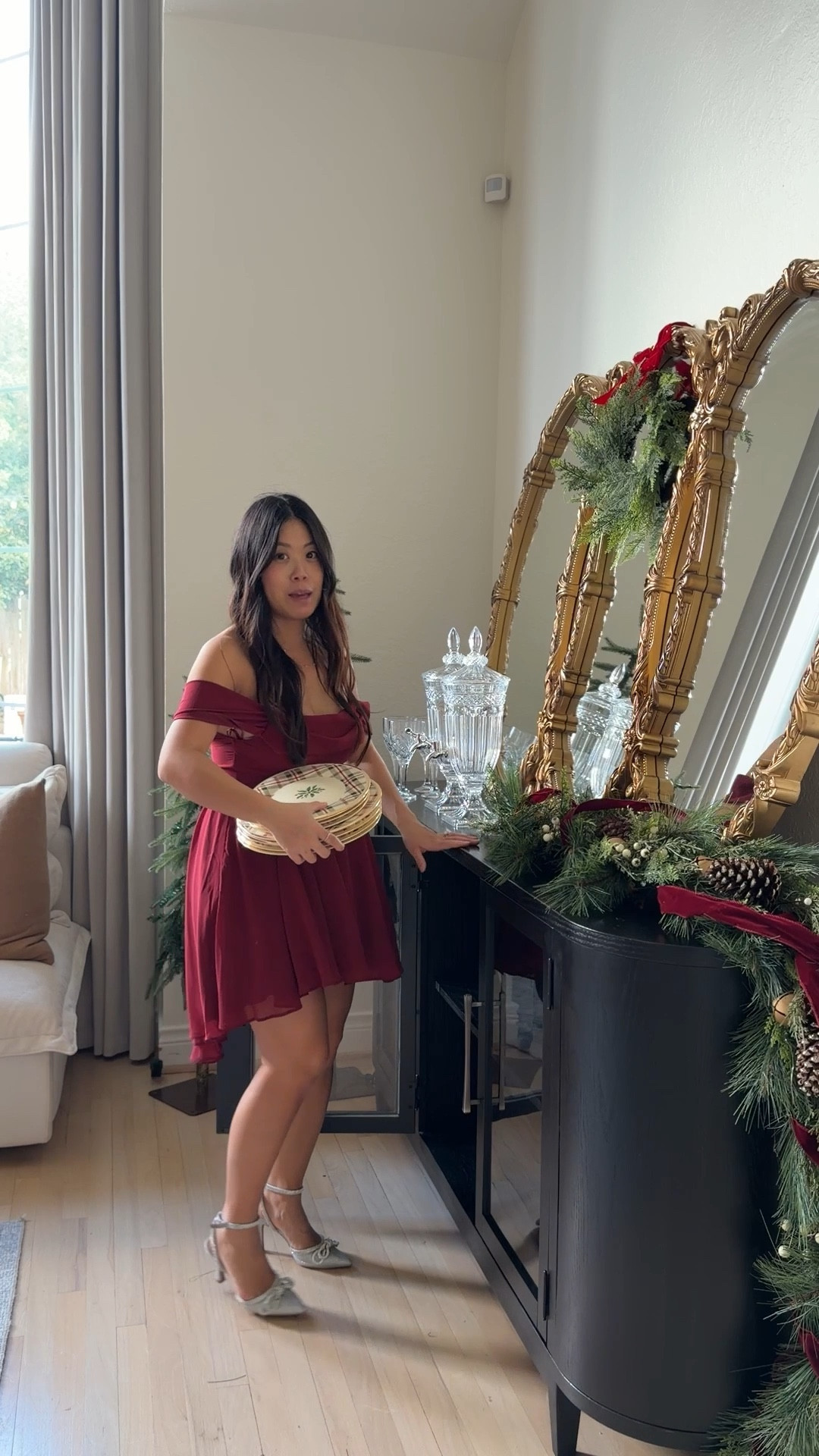 Home decor // Ashley furniture buffet table // serving ware 

#LTKHome